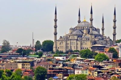 Mezquita azul en Estambul