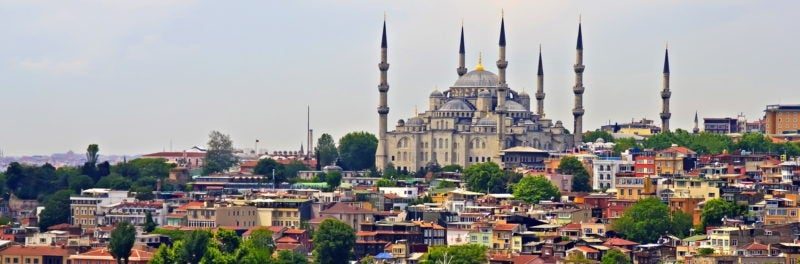 Mezquita azul en Estambul