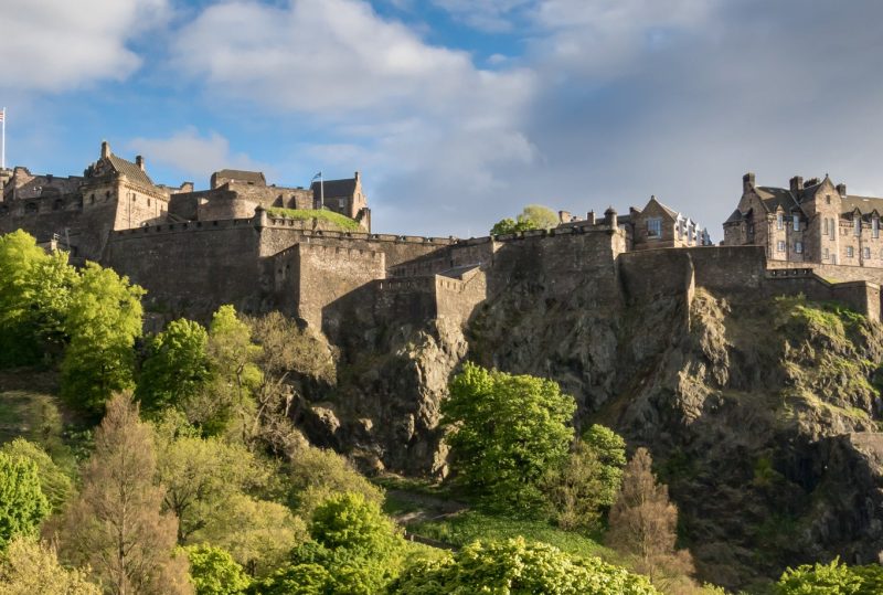 Edinburgh Castle from Princes Street