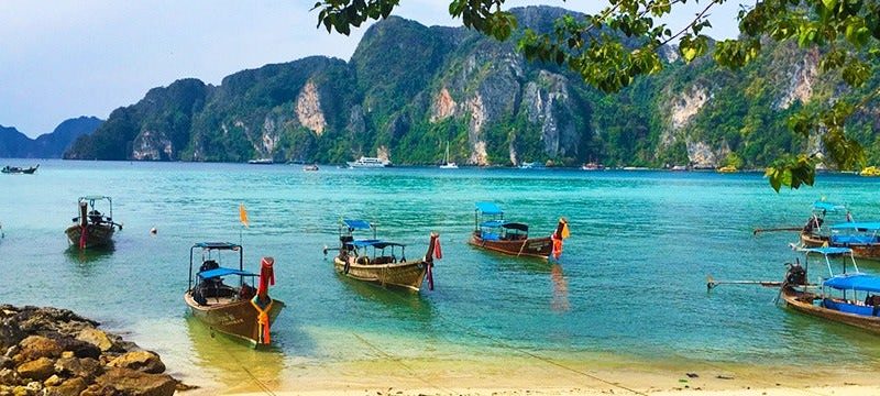 phi phi la isla tailandesa cinematográfica