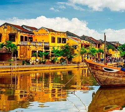 barcos de Hoi An
