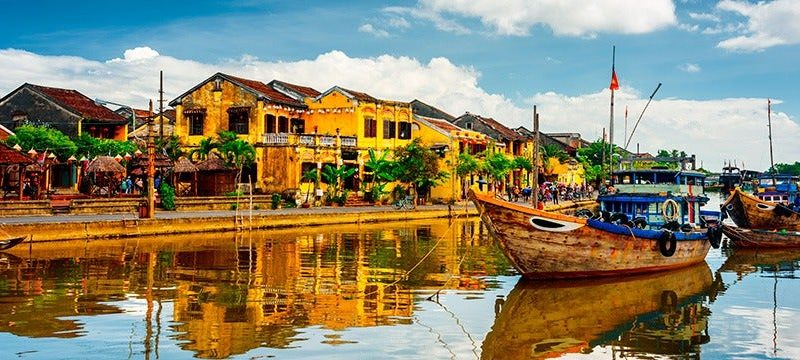 barcos de Hoi An