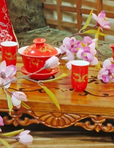 What is the Chinese tea ceremony and what does it consist?
