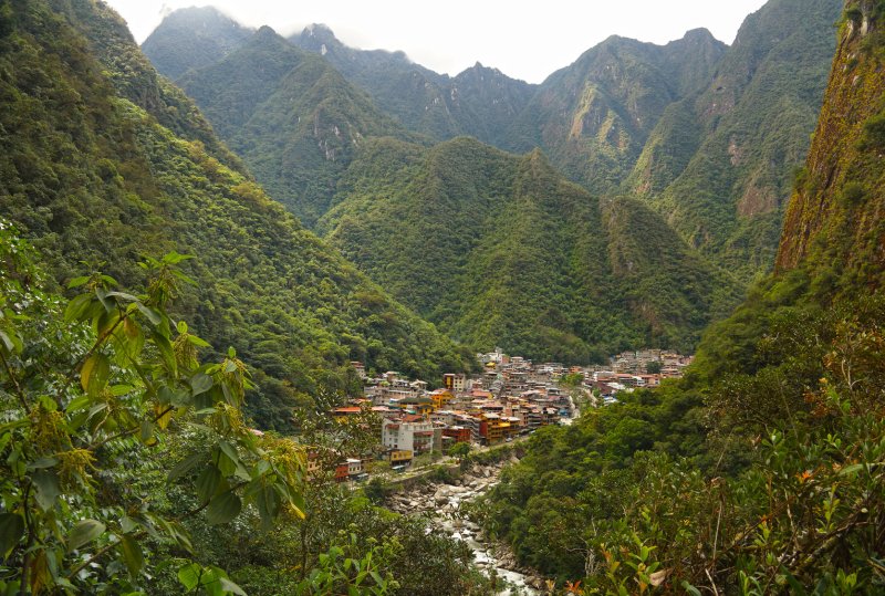 aguas calientes peru