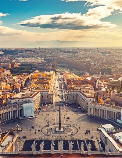 Saint Peter's Square in Vatican