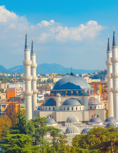 Largest mosque in Albania