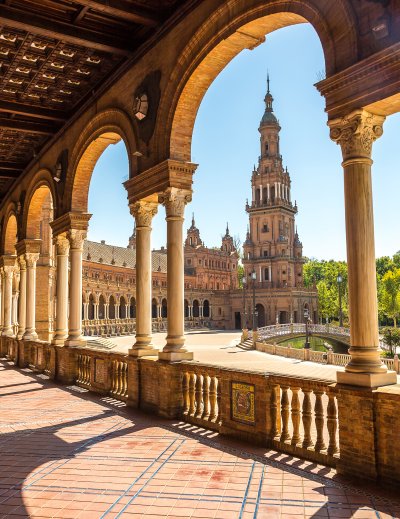 Spanish Square In Sevilla